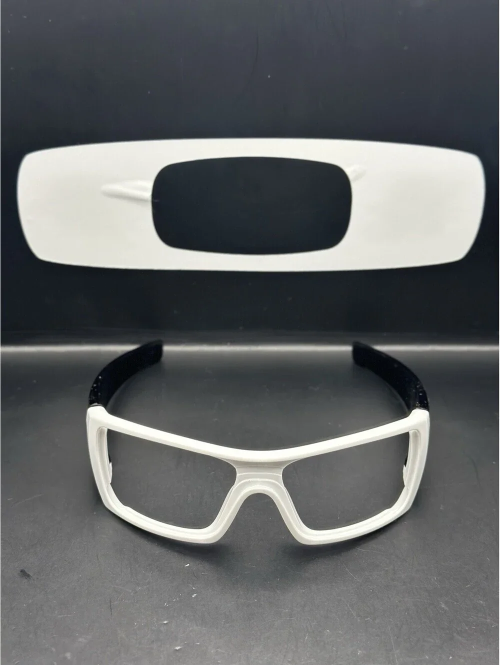 Oakley Batwolf Polished White/Black Frame